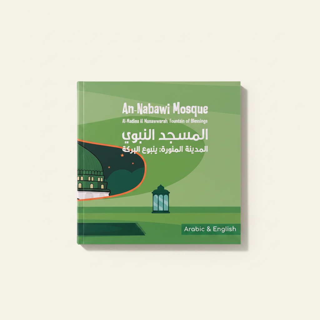 An-Nabawi Mosque Book - Cream Background